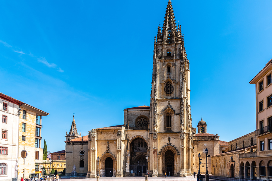 Oviedo, catedral, Asturias