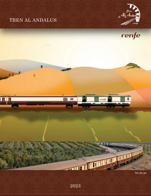 Catálogo Tren Al Ándalus, español 2023