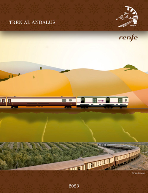 Catálogo Tren Al Ándalus, francés 2023
